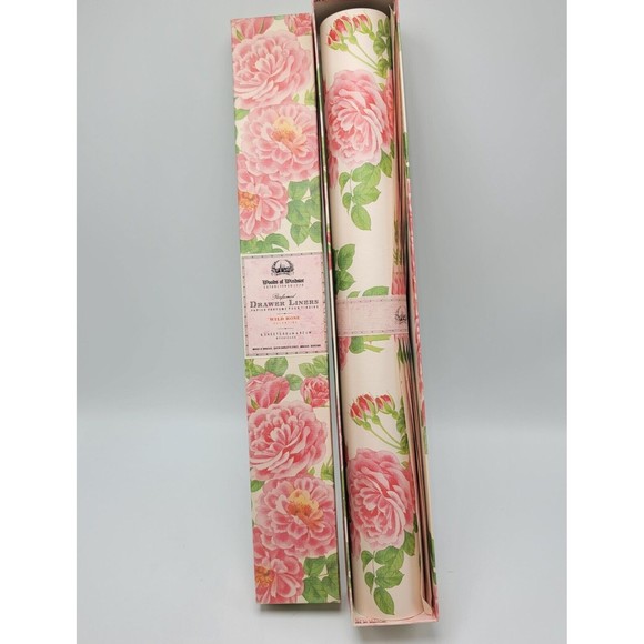 Windsor Storage & Organization Woods Windsor Wild Rose Perfumed Drawer Liners Set Of 6 65x23